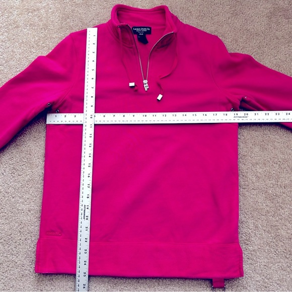 Ralph Lauren Jeans Co Vintage Quarter Zip Sweatshirt - Picture 6 of 8